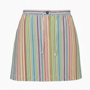 Christopher Banks Colorful Striped Women's Skirt, Size 12